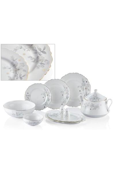 LAMEDORE 1qd-yt-002f Royal Flower 59 Parça Yemek Takımı
