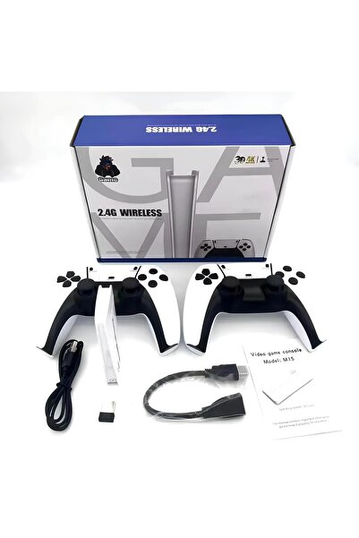 NOMTEKNO /4K OYUN [GAME] STICK M15PRO STIK ATARİ ÇİFT KONSOLU 2000 OYUN YÜKLÜ