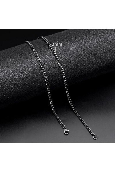 SIC MODA Lant 3 mm Inox 3990 SIC MODA