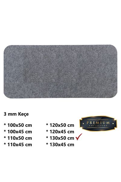 Next Craft Gray Mouse Pad Table Top Protective Mat Large Sizes 3mm Felt