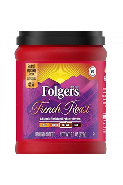 Folgers Pack of 6French Roast Medium Dark Ground Coffee