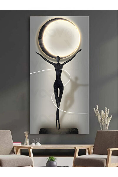 KanvasSepeti ESTETİK BALERİN KADIN KANVAS TABLO