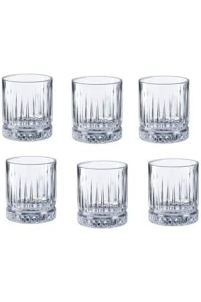 Pasabache Pasabahce Elysia Tumbler 6-Pieces Set, 60 cc Capacity, Clear
