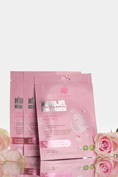 Rose and Cure Hidrojel Nem Maskesi - 3 Adet