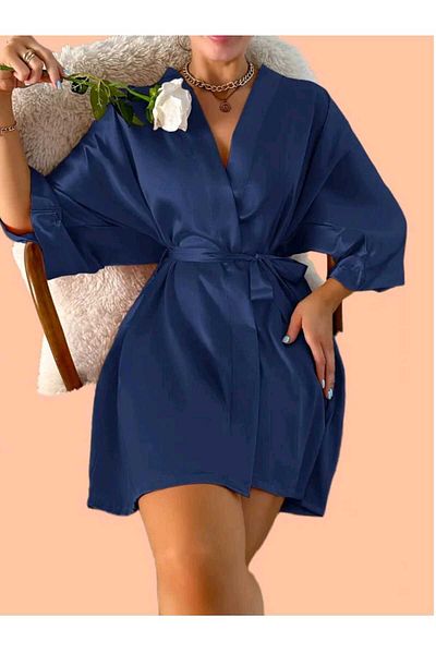 ARB Satin Dressing Gown Nightgown Bride Dressing Gown Bridal Bridesmaid Nightgown Standard Oversize
