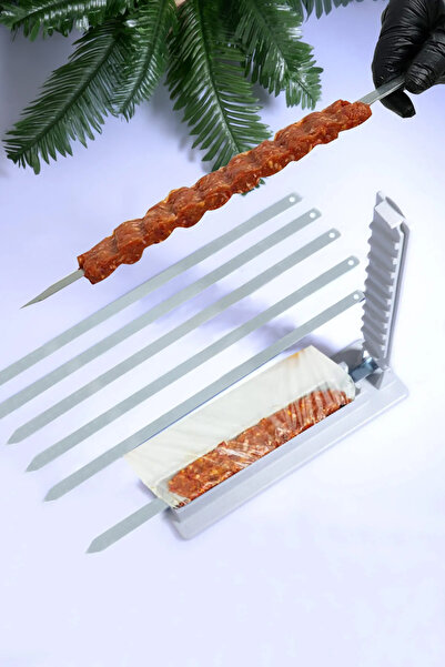 Home Kebapmatik Adana Urfa Kebap Kalıbı Aparatı Pratik Hızlı Kebap Yapma Aparatı