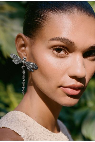 YENGEÇ Brand Model Dragonfly Earrings