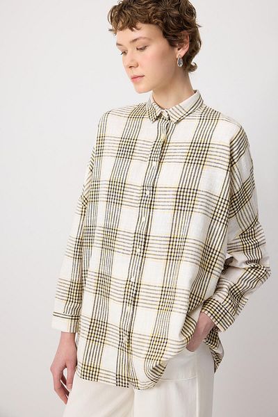 Touché Privé Modest Shirt - Yellow - Oversize