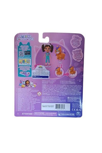 Sunman Spin Master Gabbys Dollhouse 6067672 Cat Tivity Pack Gabby and Kittycorn 3