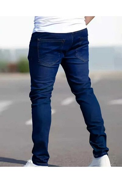 KING SEZAR Ανδρικό Slim Fit Lycra Jeans Ανδρικό τζιν παντελόνι