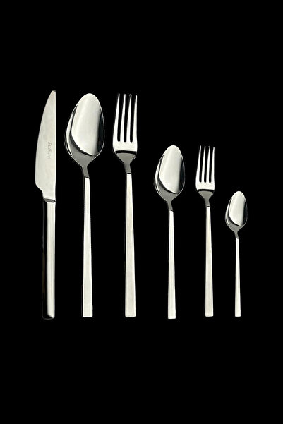 SULHAN Deniz 72 Parça 12 Kişilik Lüks 304 Kalite Çatal Kaşık Bıçak Takımı(Yem...