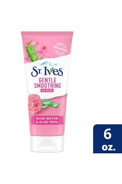 St. Ives Pack of 6Face Scrub Rose + Aloe