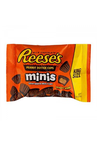 Reeses Pack of 144Mini's Unwrapped Peanut Butter Cup King Size