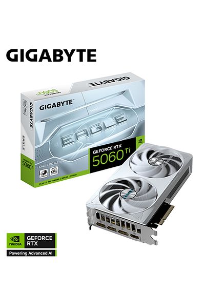 Gigabyte GeForce RTX™ 5060 Ti EAGLE OC ICE 16G