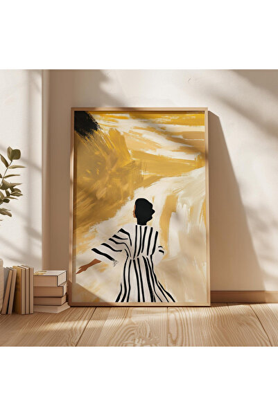 woodhomeworks Tek Parça Salon Ofis Dekor Tablo Ttk