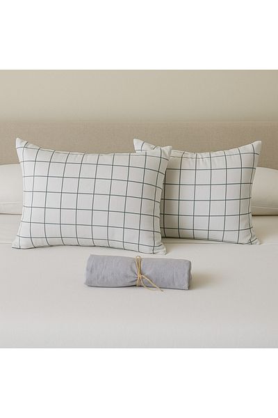 By Masuaa Cotton Fitted Sheet Set (Single, Double, King)