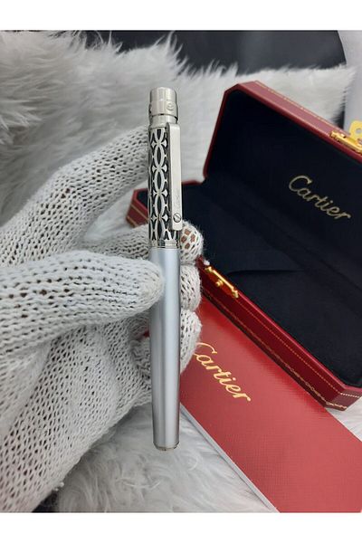 Cartier Felt-Tip Pen - Silver-colored