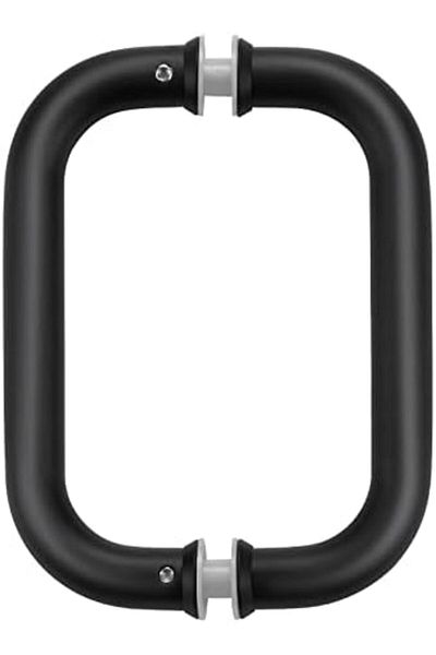 Generic Ranbo C-Shaped 6" Back-to-Back Frameless Glass Shower Door Push Pull Handle