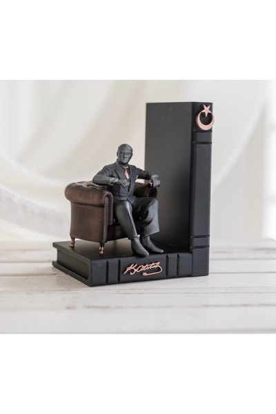 Gift Garden BAŞ ÖĞRETİCİ ATATÜRK KİTAP TUTUCU BİBLO