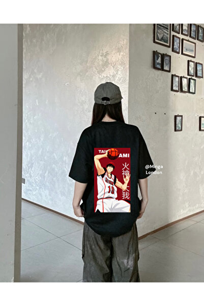 Minga London Crni Taiga Kagami košarkaški ranac Štampano Oversize kroj unisex...