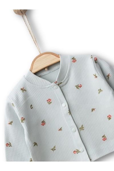 GizaKids Pajama Set - Green - Patterned