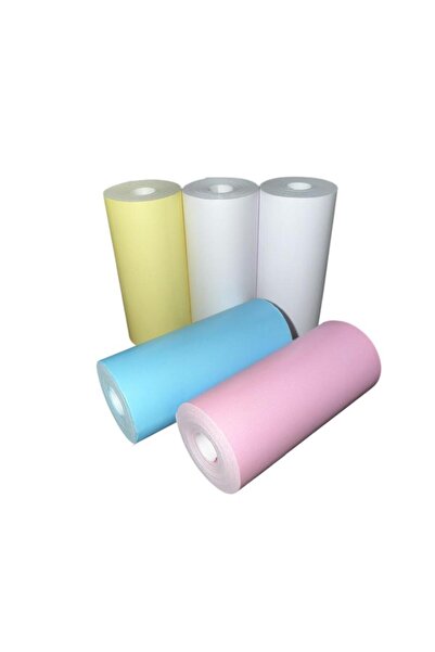 Mettzchrom 5 Rulo Çocuk Kameraları için Anında Baskı Kağıdı Fotoğraf Kağıdı