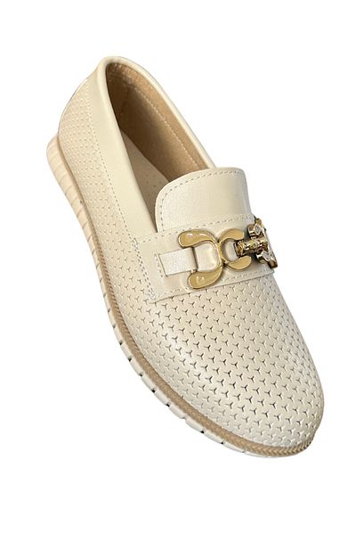 GÜR MODA AYAKKABI Orthopedic Lightweight Thermo Sole Laceless Comfortable Casual Leather Sports