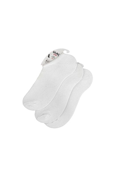 daniel milano Men's Sneaker Socks 3 Pack White