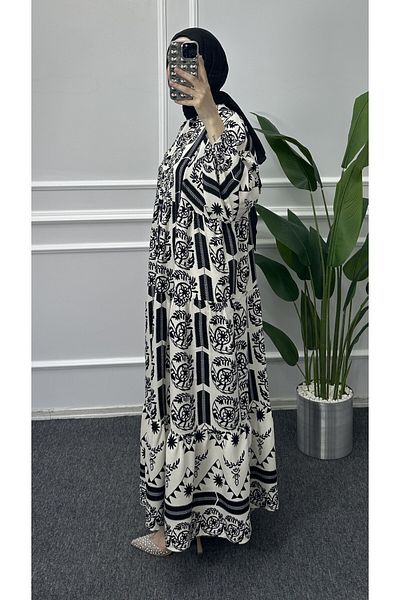 bybaharoz Viscose Dress