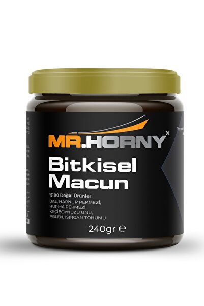 Mr.Horny Sibirya Ginsengi, Bal, Dut Pekmezi, Bitkisel Karışımlı Macun 240 gr