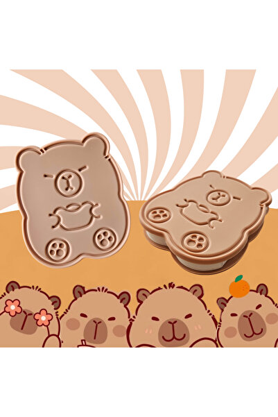 Fancy Space Capybara Disney Strawberry and Chocolate Scented Notebook