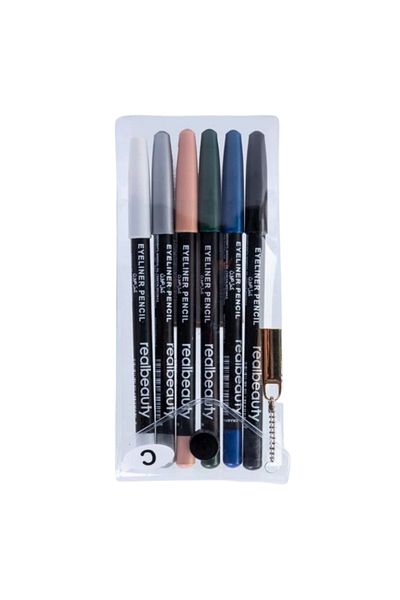 real beauty Kohl Eye Pencil - Multicolor - Volumizing