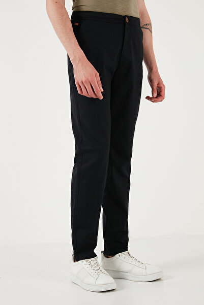 U.S. Polo Assn. U.S. Polo Keten ve Pamuk Karışımlı Regular Fit Normal Bel Düz Paça Pantolon Erkek PANTOLON G081SZ078