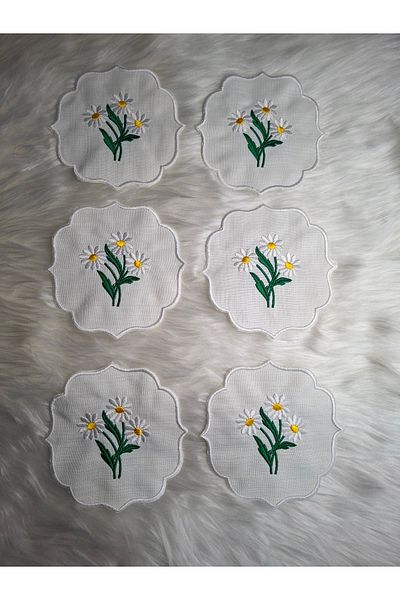 Store Papatya Coffee Presentation Napkin Set of 6