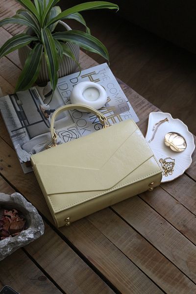 Moom Bag Evening Bag - Yellow - Plain