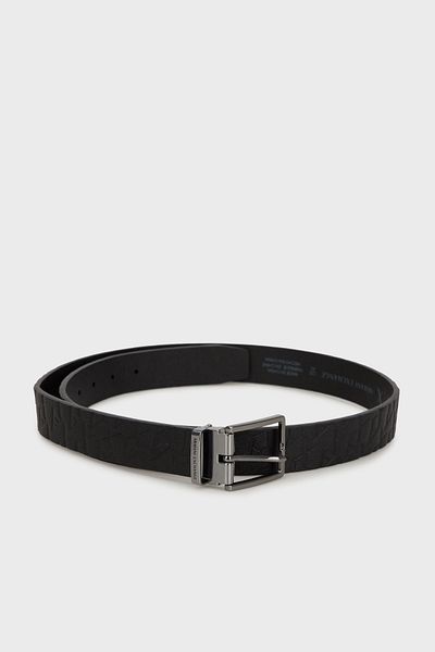 Armani Exchange Embossed Logo Printed Belt Men's Belt Xm000677 Af12133 Uc001