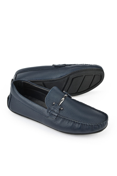 Ziya Чоловічі шкіряні черевики 1511007ZB02 Синій