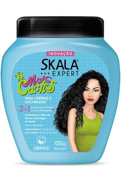 SKALA Scala 2-in-1 Moisturizing Treatment Cream for Combing and Anti-Frizz, made with 100% plant-based ingredients