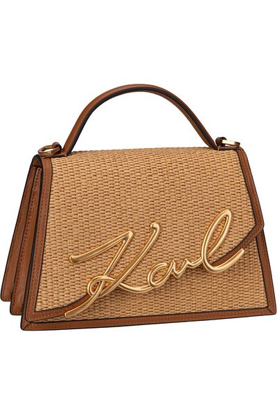 Karl Lagerfeld Handtasche K/signature 2.0 Md Raffia