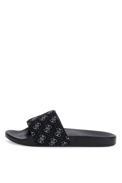 Guess Black Men's Slippers Tokyo