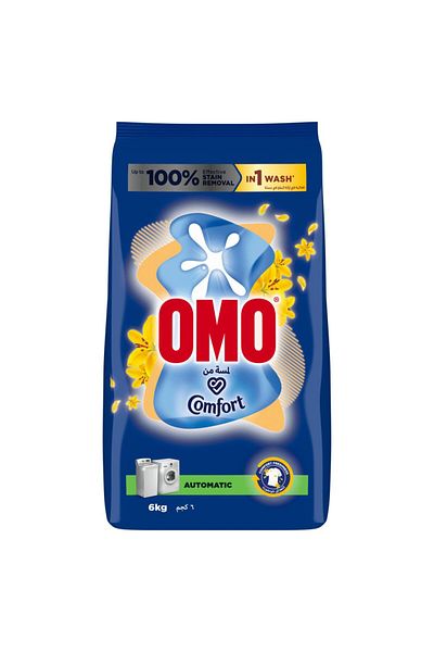 Omo Automatic Laundry Detergent Powder, Touch of Comfort 6 kg