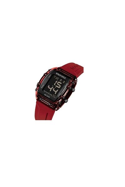 Naviforce NAVIFORCE Women's Digital LCD Watches Elegant Ladies Watch 50M Water Resistant Silicone Strap