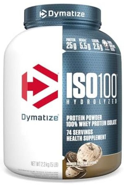Dymatize ISO 100 Whey Cookies and Cream, 5 lbs