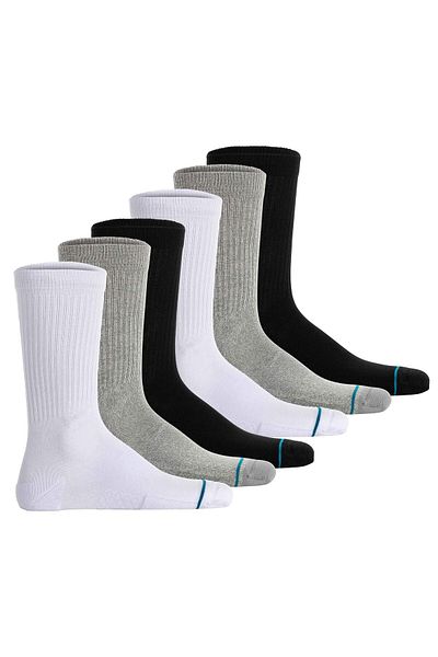 Stance Unisex Socken 6er Pack - Icon, Logo, Basic, Crew Socken