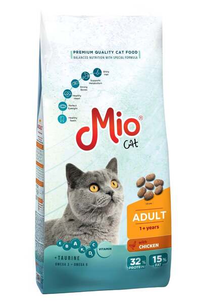 MİO Mio 15 Kg Kedi Maması - Tavuklu Kedi Maması