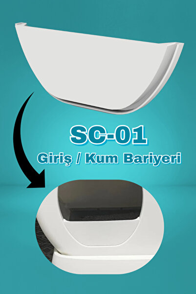 Tasarım حاجز مدخل لمراحيض القطط Airrobo، Meowant، UBPet SC-01، UbTech