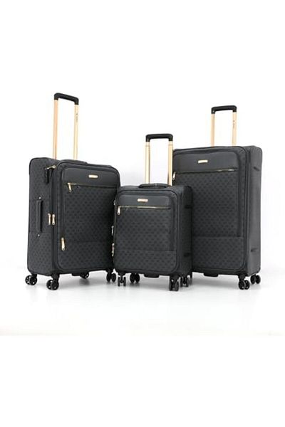 SONADA Double Spinner Soft Luggage Trolley Bag 28-Pp21/3TR-Grey