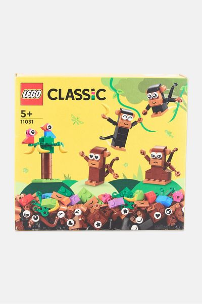 LEGO Classic 11031 Creative Monkey Fun, Yellow Combo