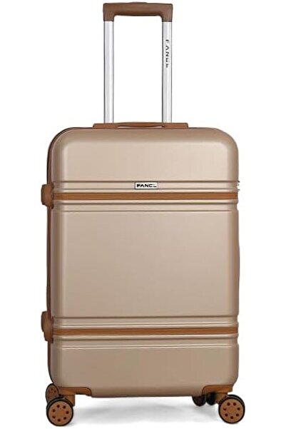 Fancl Travel Luggage Set Unisex 16493/3TR+Bc Size L 28/M 24/S 20 / Bc 12 Light Gold, Polycarbonate (
