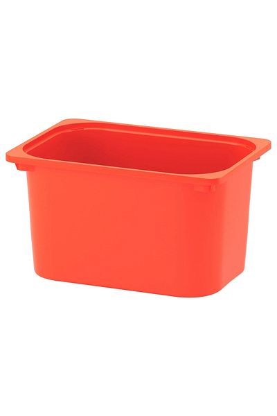 IKEA Toy Storage Box, Red, 42X30X23 cm
